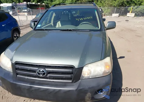 2006 Toyota Highlander Limited V6 из США, поврежденный, VIN JTEEP21A160158548